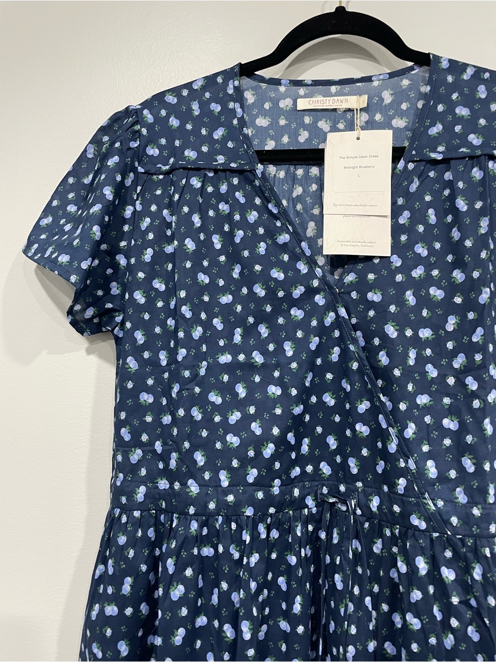 NWT Christy Dawn The Simple Dawn Dress in Midnight Blueberry Harvest - Picture 6 of 9